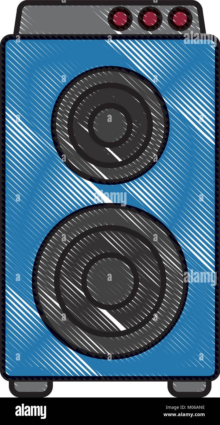 Music amplifier speaker Stock Vector Image & Art Alamy