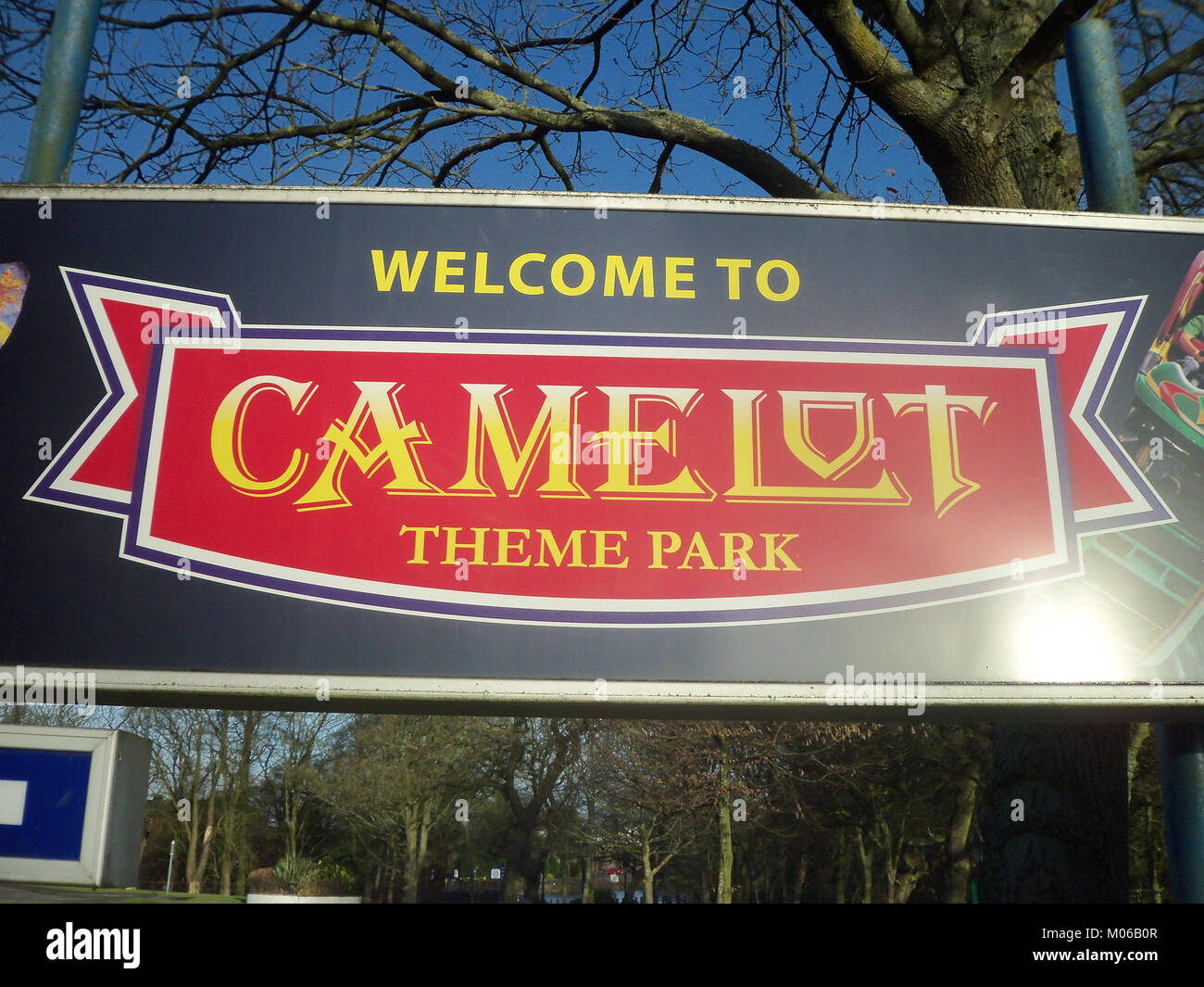 Camelot Theme Park Stock Photo Alamy