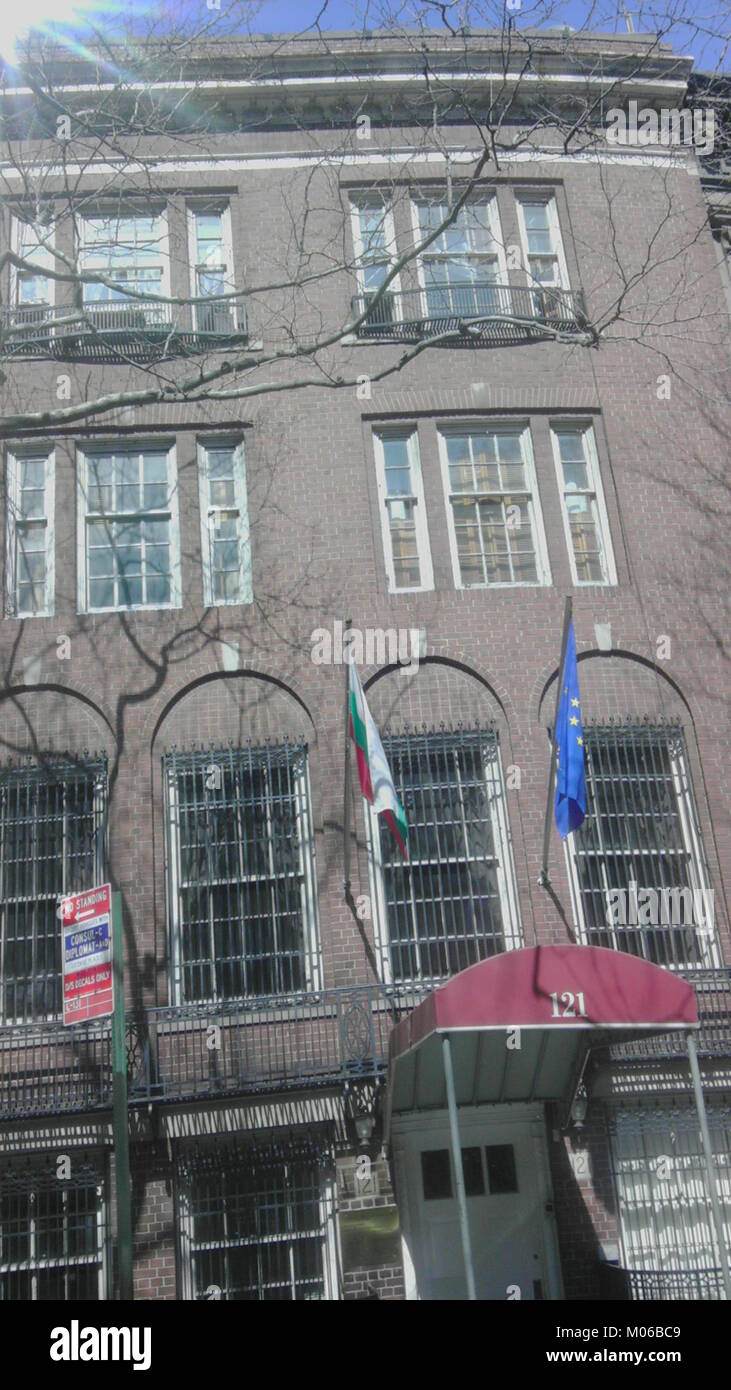 Bulgaria consulate 121 E62 St uncut jeh Stock Photo Alamy