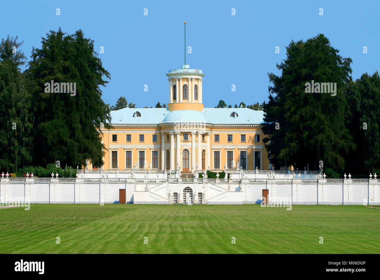 The Caprice Palace at the 18th century Archangelskoye Estate near Moscow,  Russia Stock Photo - Alamy