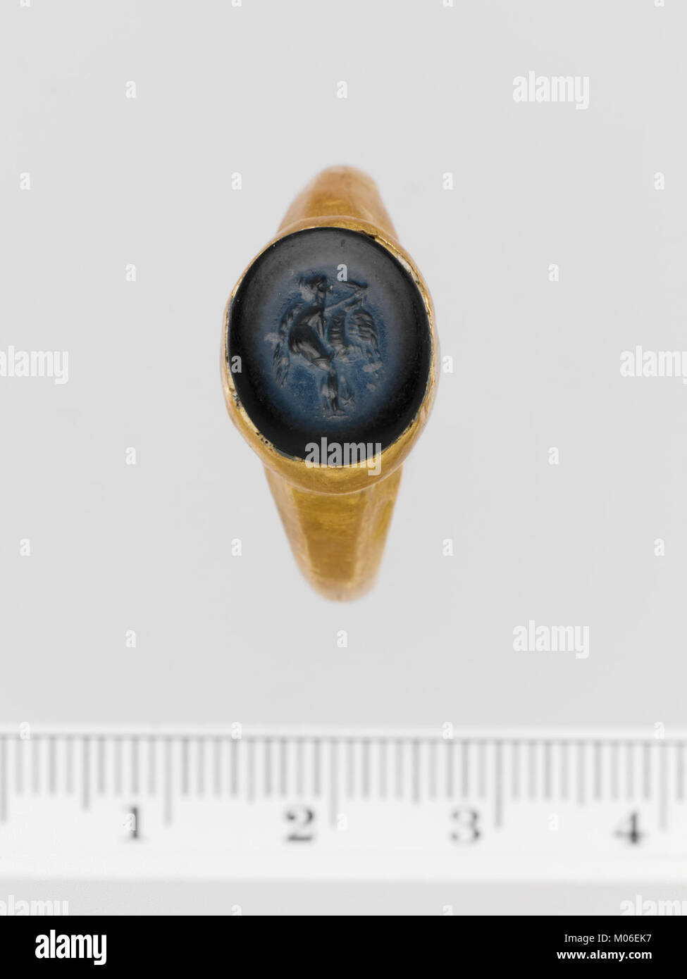 Nichos Rings The Nicolo ring stone, set in a gold ring, is a fine example of antique ...