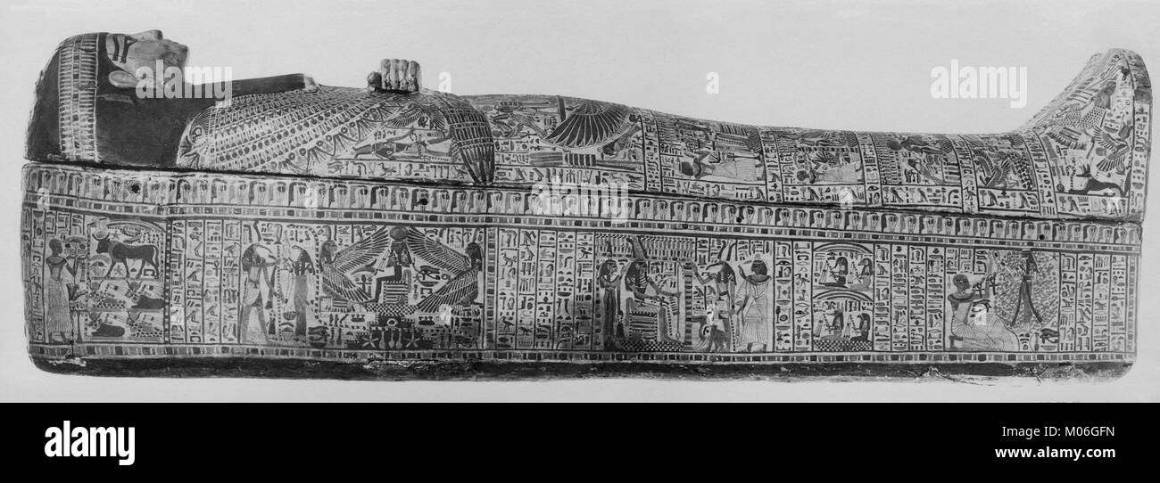 This inner coffin of Iotefamun in the MET collection demonstrates ...