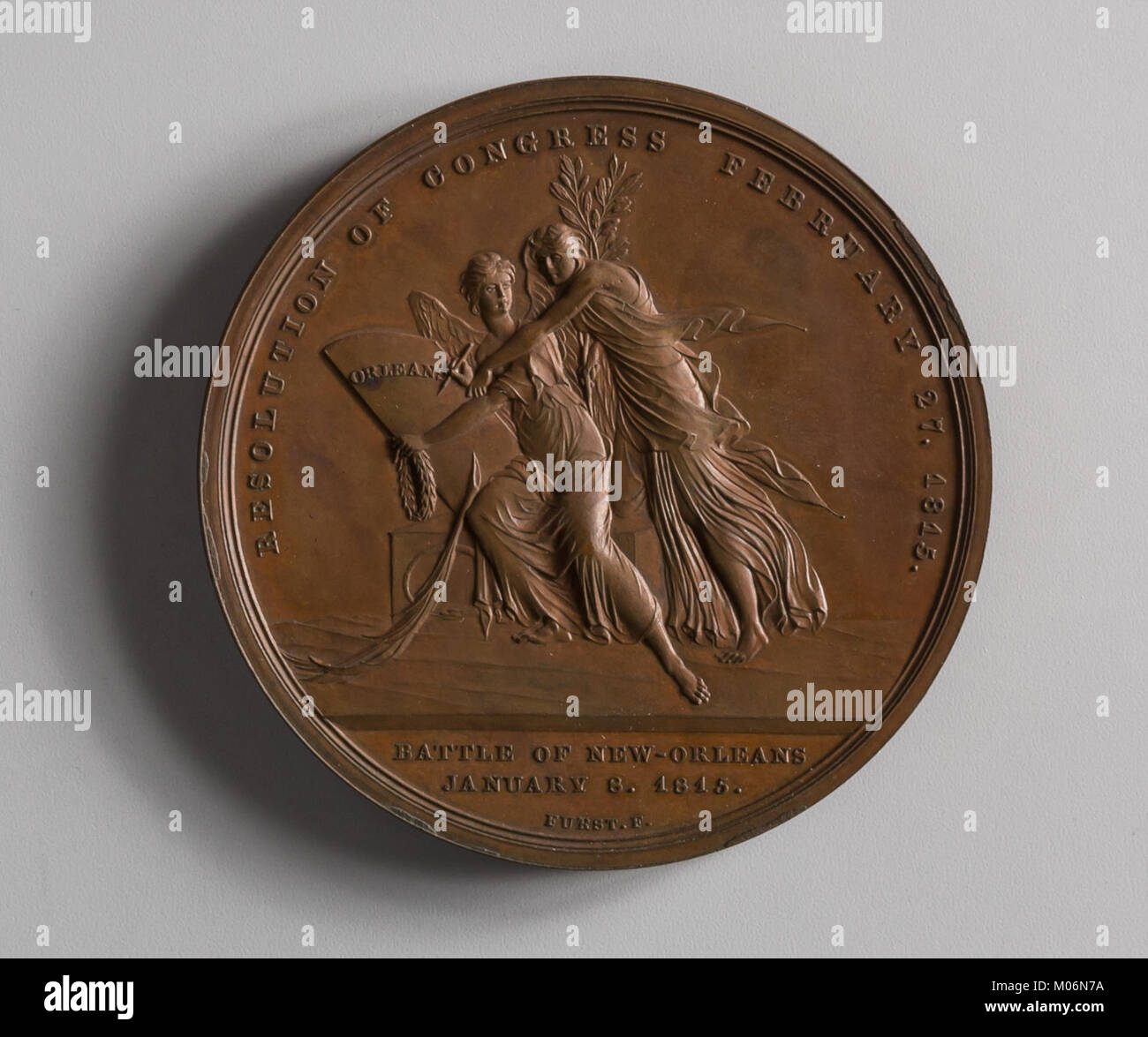 Major General Andrew Jackson and the Battle of New Orleans, January 8