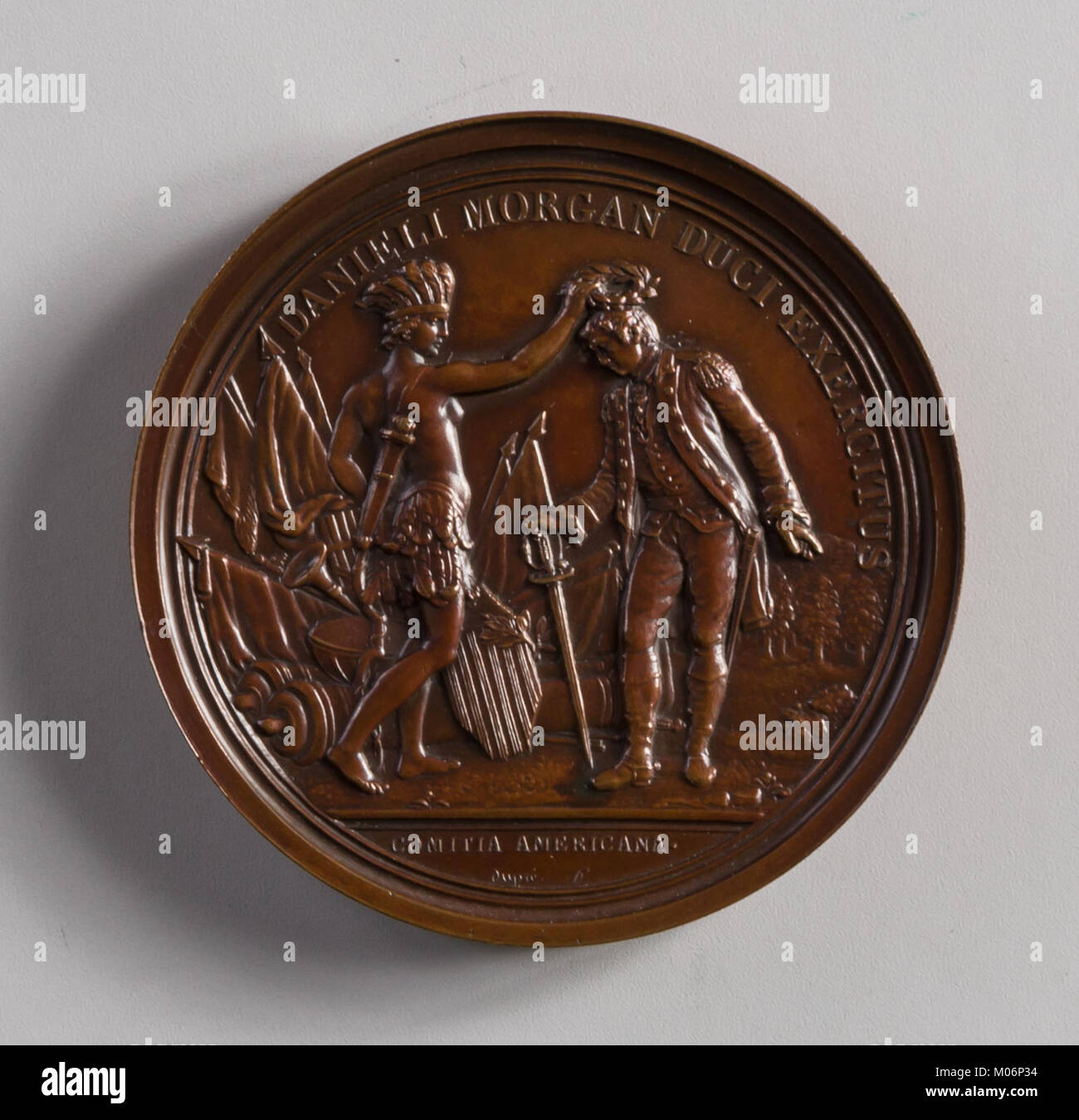 Medal of General Daniel Morgan MET LC-83 2 398-001 Stock Photo