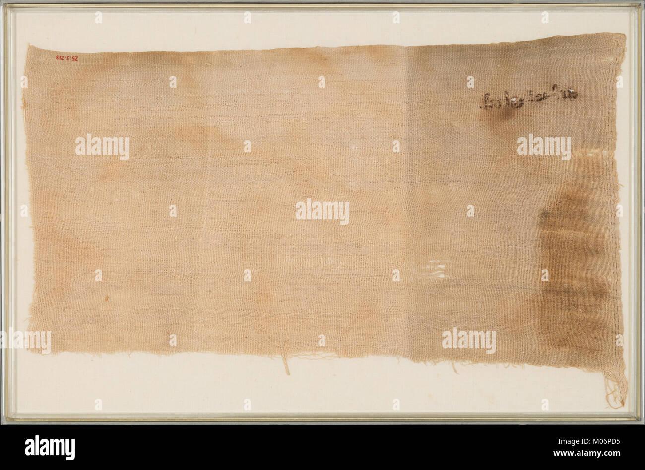 Inscribed Mummy Bandage MET LC-25 3 213 EGDP024456 Stock Photo - Alamy