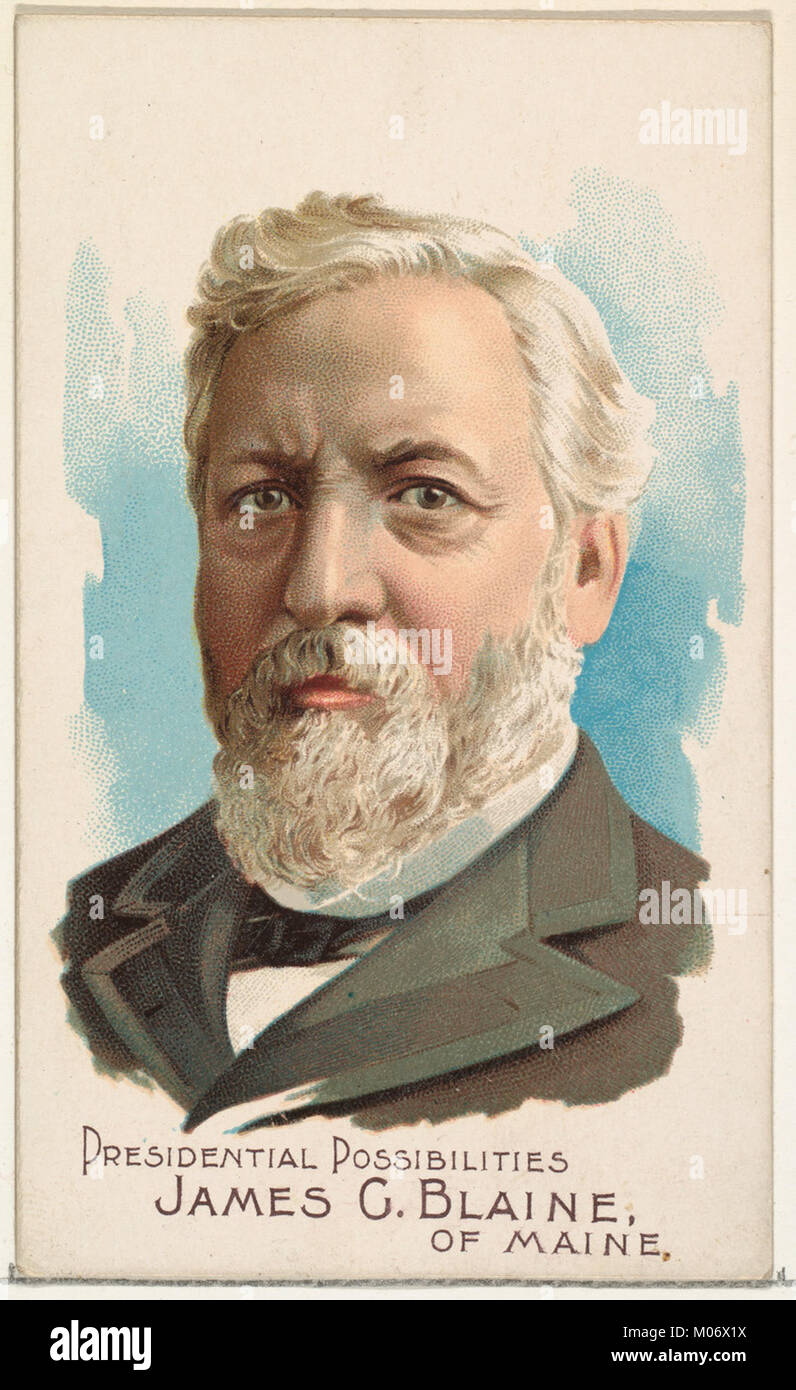 James G. Blaine of Maine, from the Presidential Possibilities series