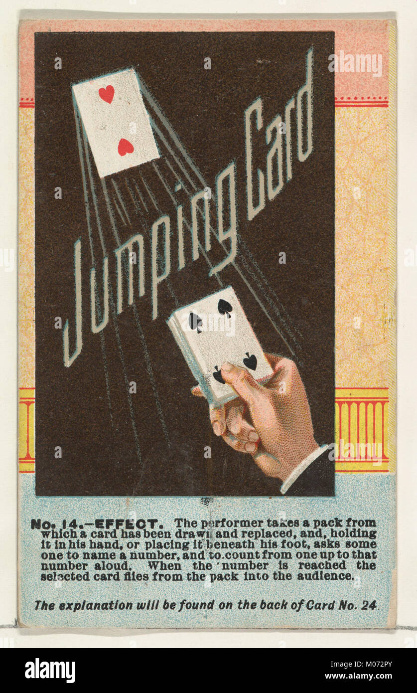 Card from tricks cards hi-res stock photography and images - Alamy