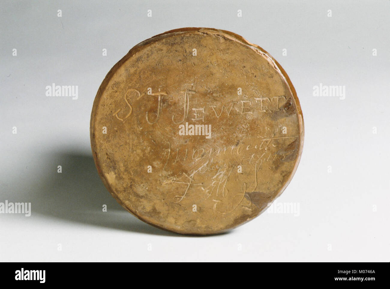This jar, cataloged as MET ADA6092, is an example of ancient ceramic ...