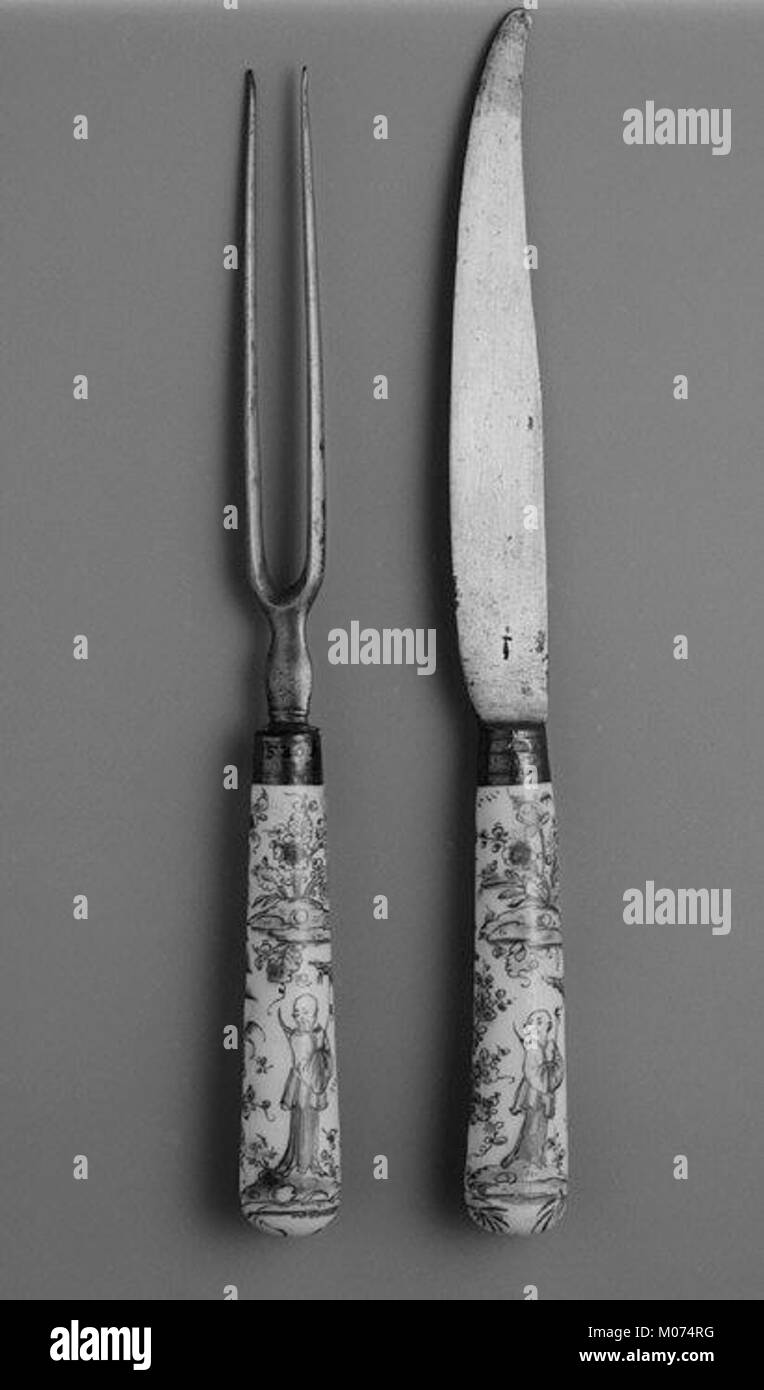 ancient-fork-and-knife-black-and-white-stock-photos-images-alamy