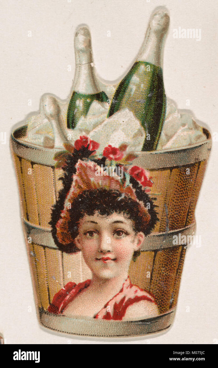 Ice Bucket, from the Novelties series (N228, Type 3) issued by Kinney