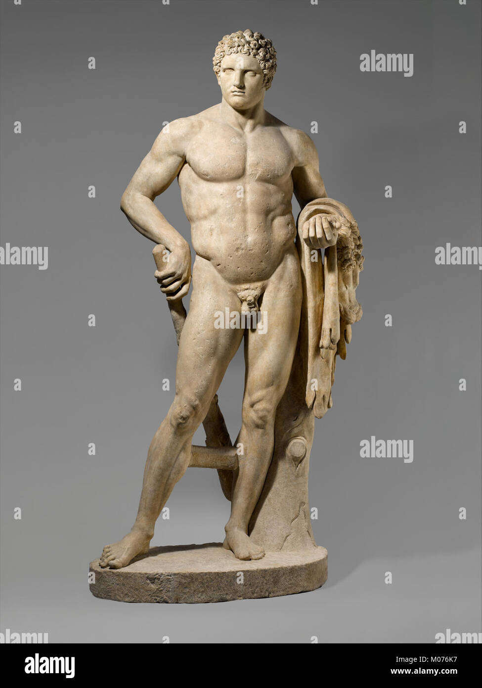 Youthful hercules statue hi-res stock photography and images - Alamy