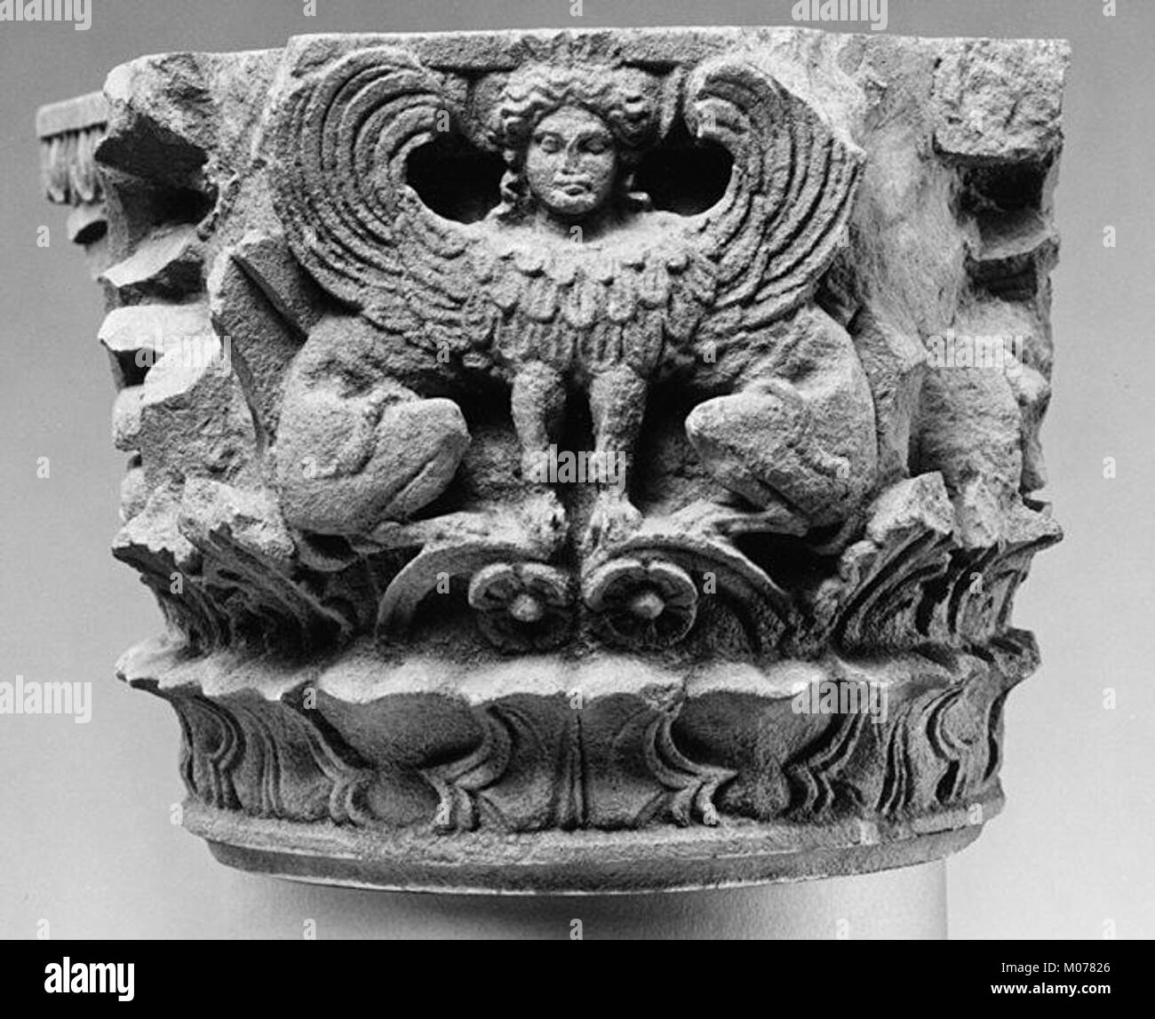 Limestone column Black and White Stock Photos & Images - Alamy