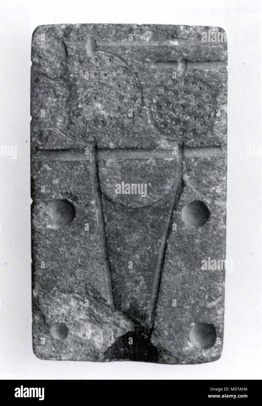 A mold from the MET collection used in crafting objects, demonstrating ...