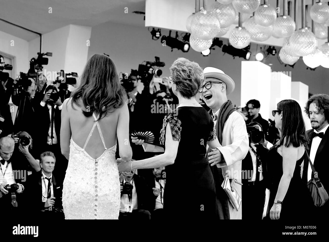 Anna Mouglalis, Annette Bening and Yonfan attend the Opening ceremony