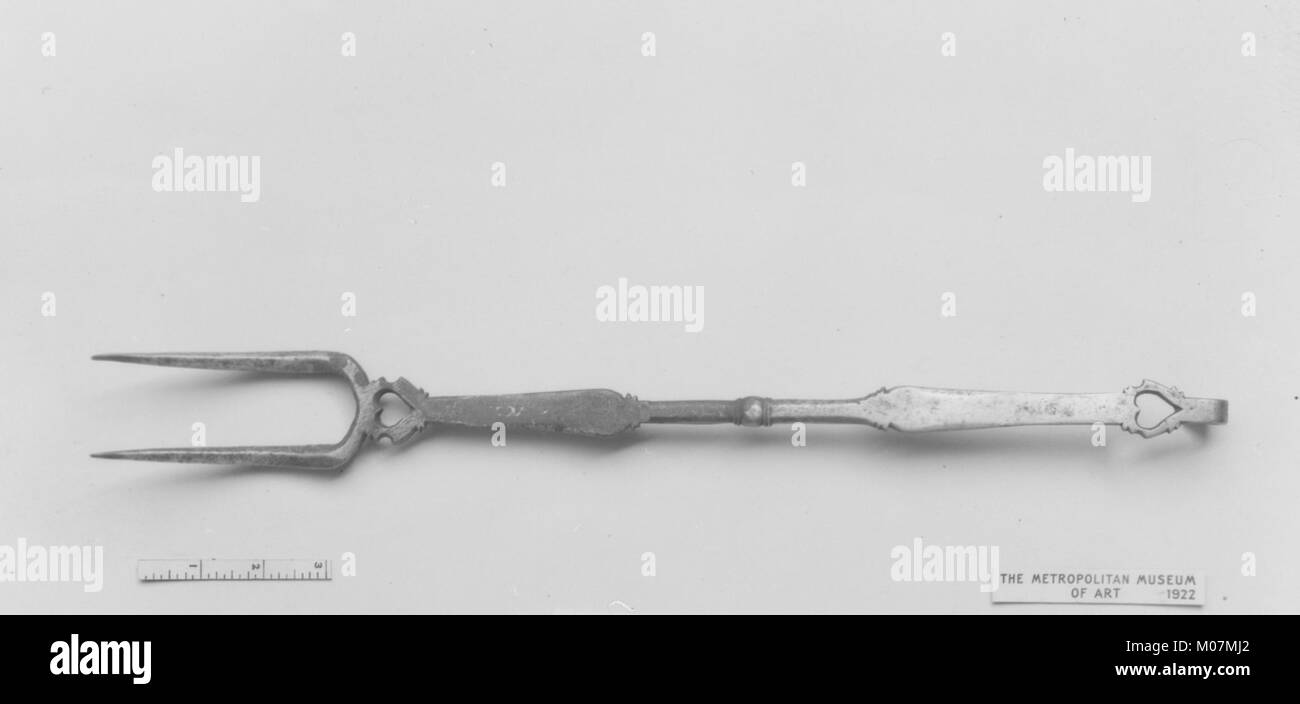 Meat fork MET 49783 Stock Photo Alamy