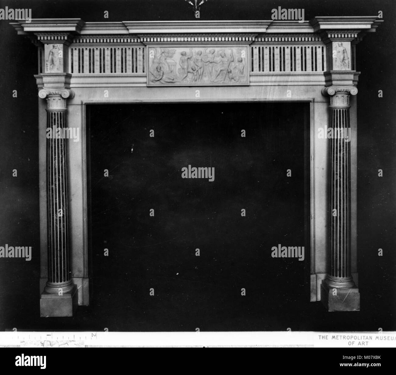 Mantelpiece MET 7765 Stock Photo Alamy