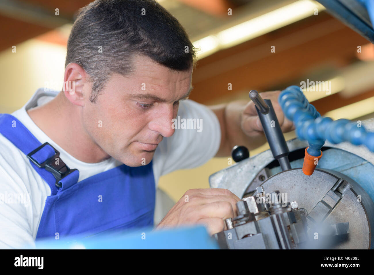 mechanic at work Stock Photo