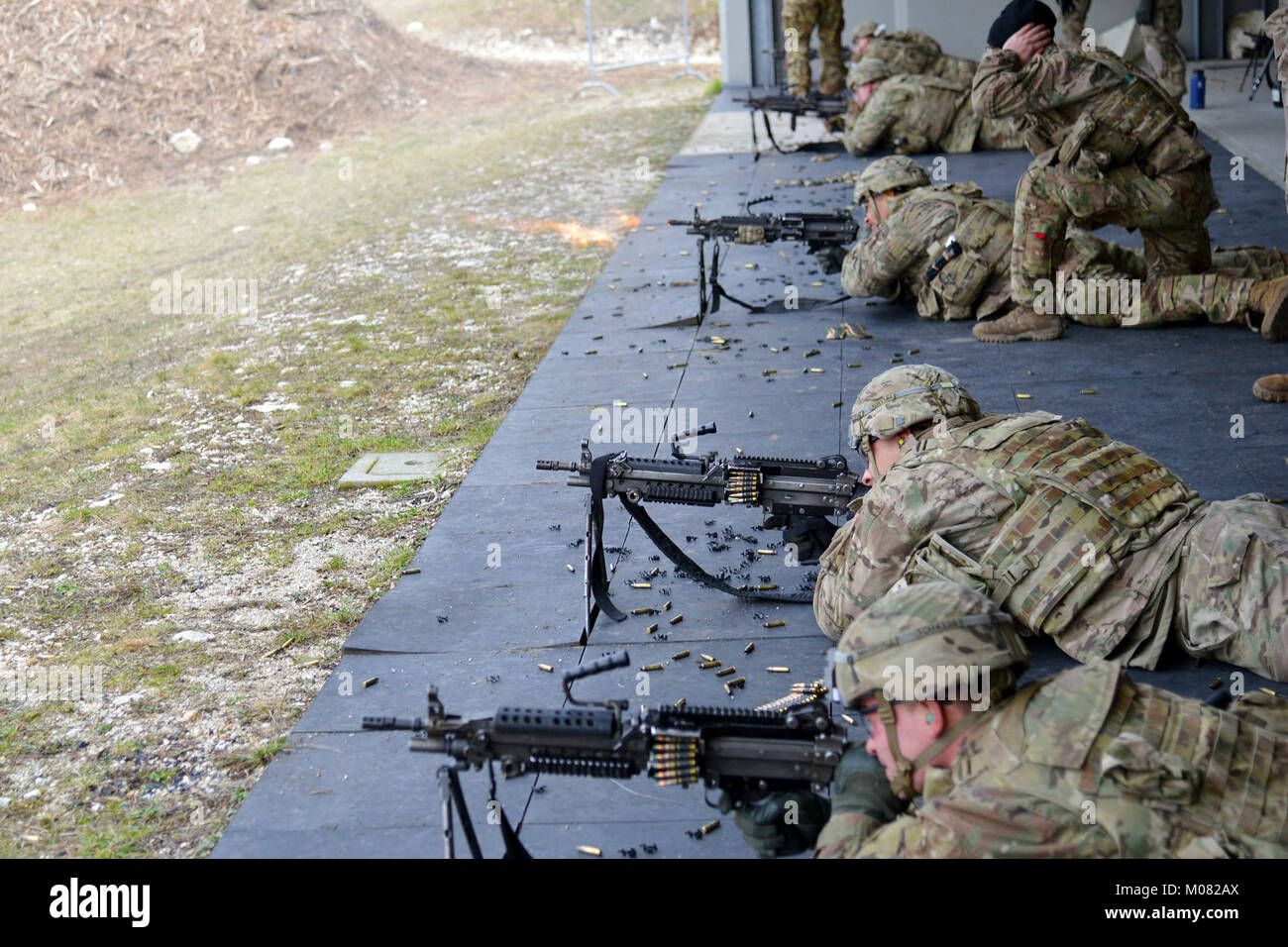 U.S. Army Paratroopers assigned to the 1st Battalion, 503rd Infantry ...