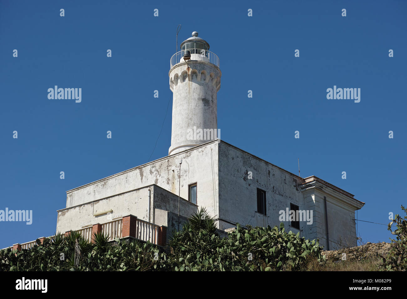 Anzio's cape, the lighthouse Stock Photo