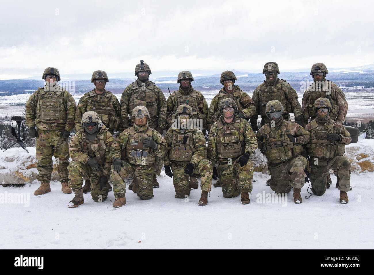 U.S. Soldiers with Battery A, 1st Battalion, 7th Field Artillery