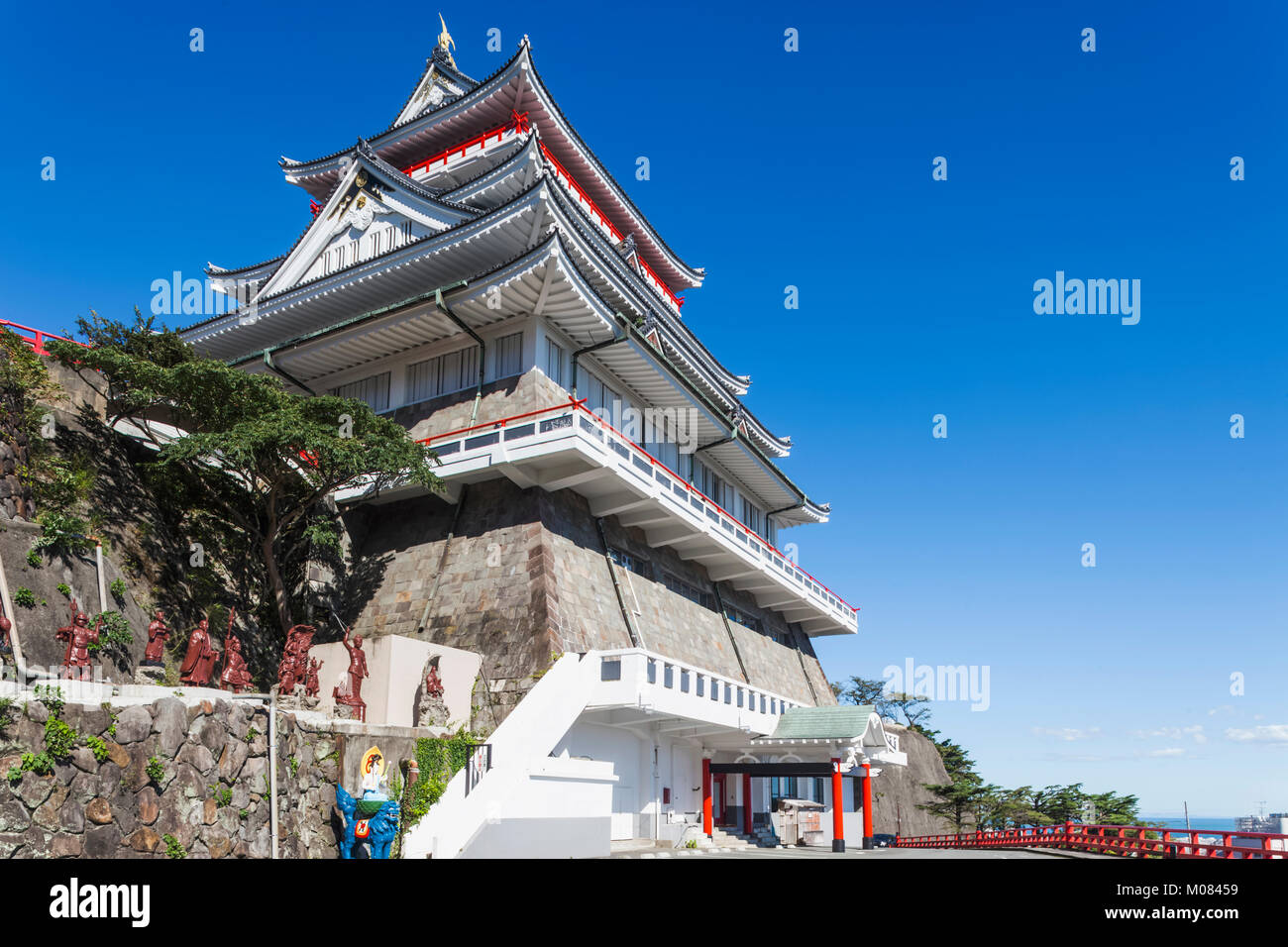 Japan, Honshu, Shizuoka Prefecture, Atami, Atami Castle Stock Photo