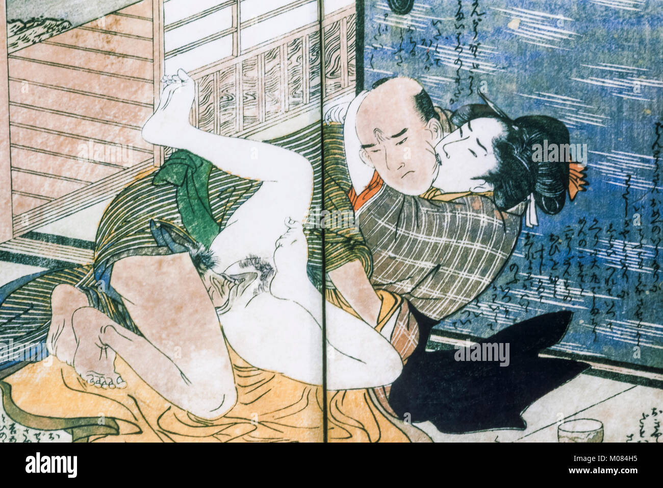 Japan, Art Woodblock Prints Stock Alamy