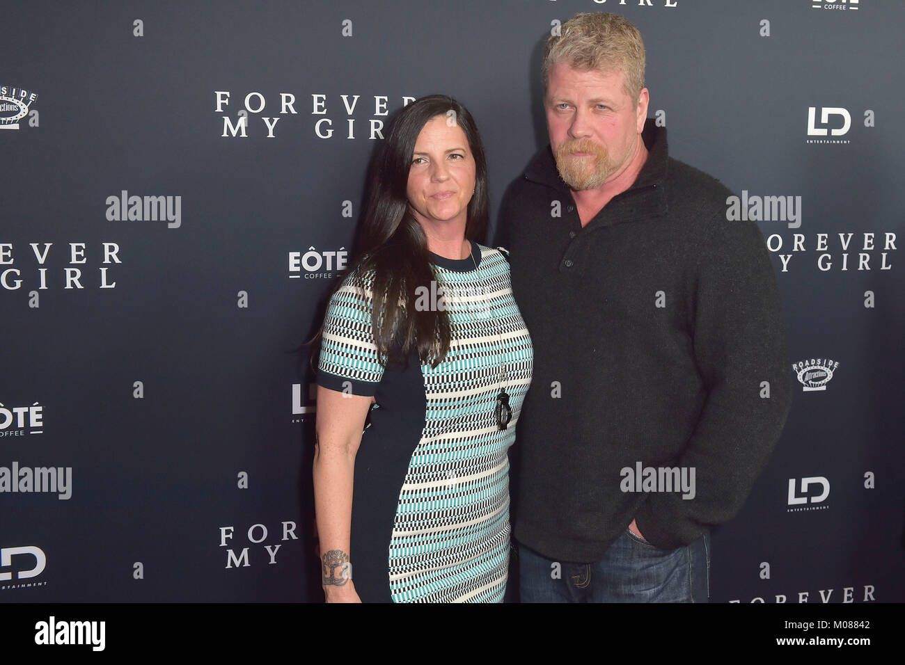 Rachel Cudlitz and Michael Cudlitz attend the 'Forever My Girl