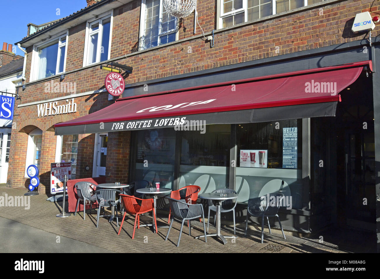 High Street Coffee Shop High Resolution Stock Photography and Images