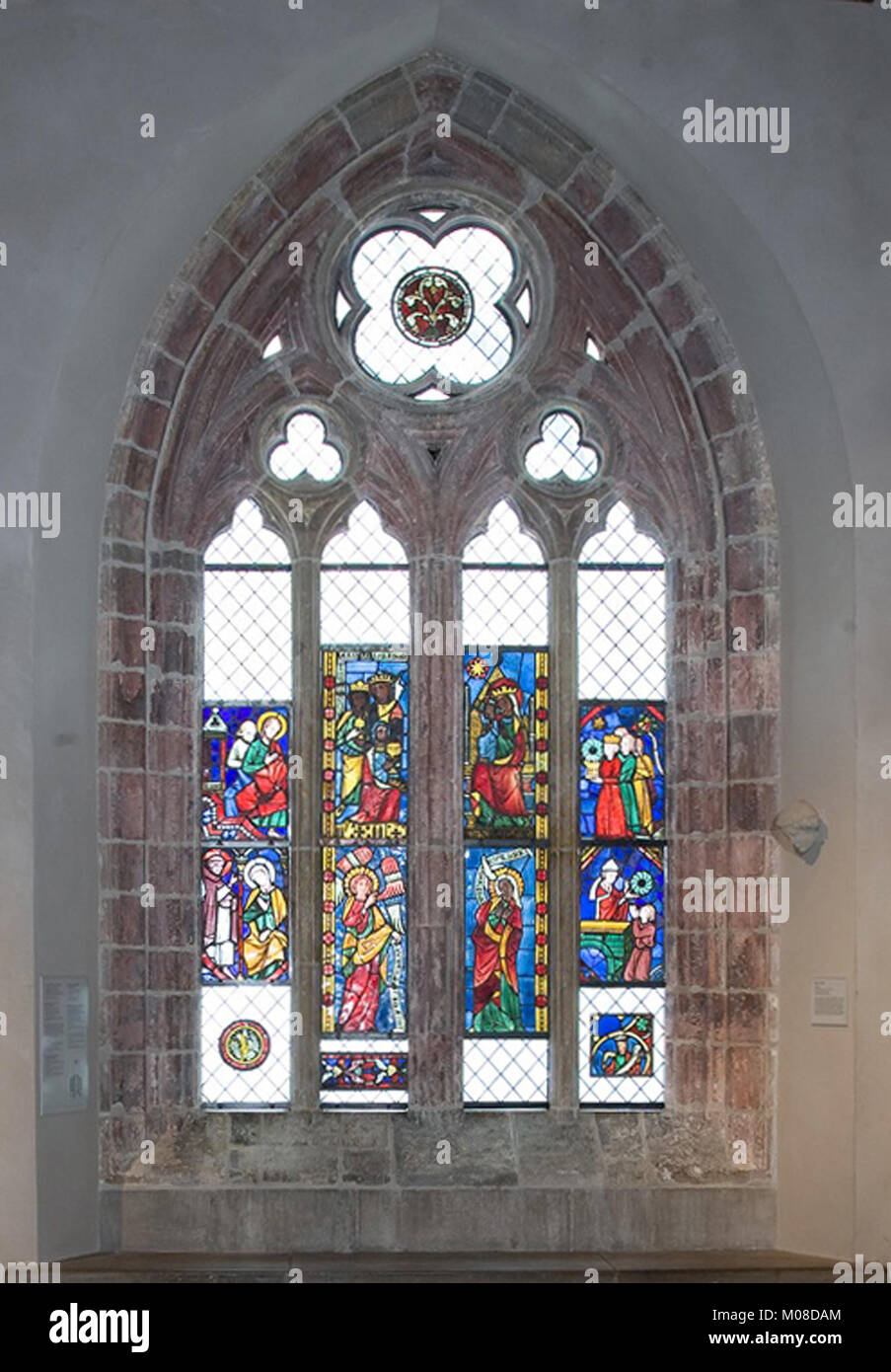 Structural elements typical of gothic architecture hi-res stock ...
