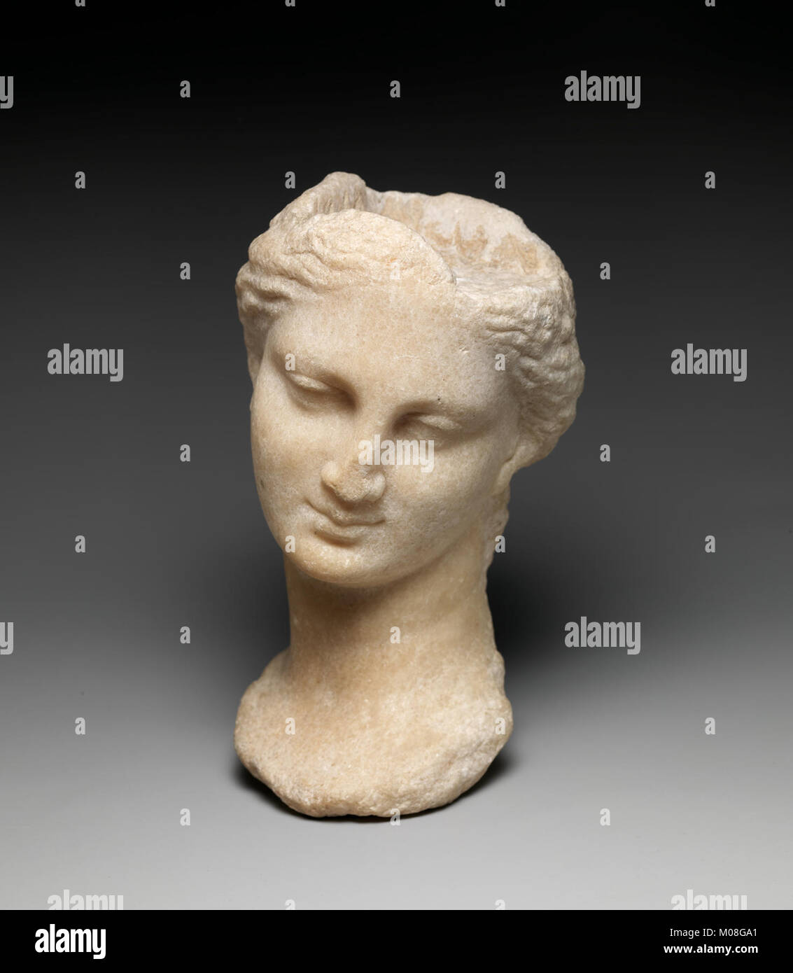 Marble sculpture depicts head hi-res stock photography and images - Alamy