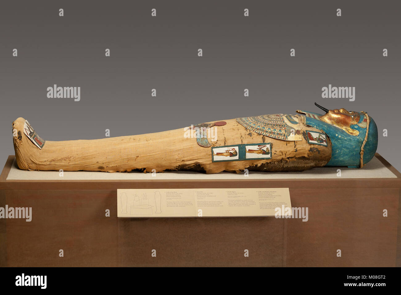 Mummy of Irtirutja MET 86.1.53 EGDP015346 Stock Photo