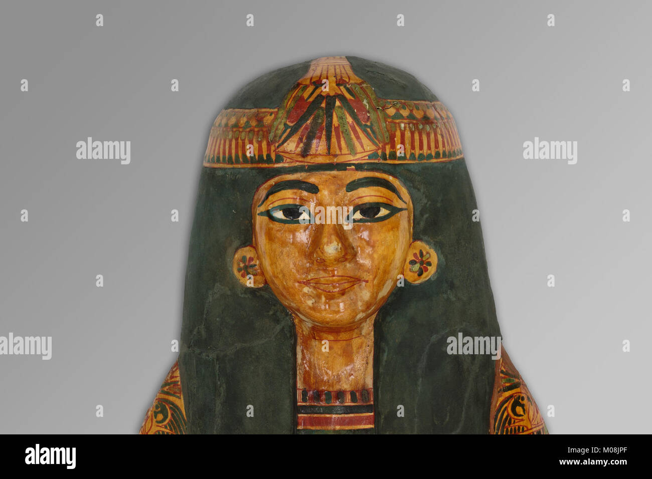 Mummy Board of Henettawy (F) MET 25.3.184 EGDP018731 Stock Photo