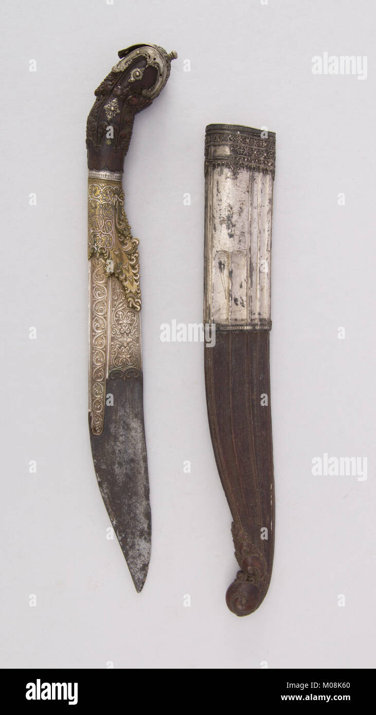 This Piha Kaetta knife and sheath exemplify traditional metalworking ...