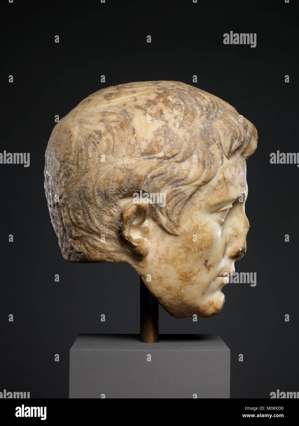 This marble portrait of Augustus exemplifies Roman imperial portraiture ...
