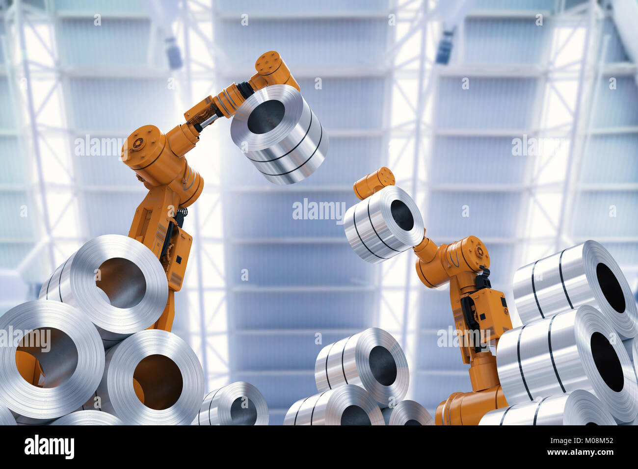 Roll robot hi-res stock photography and images - Alamy