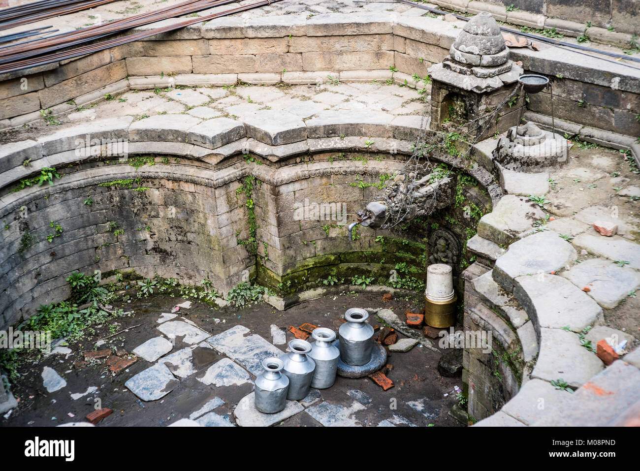 Street scene, Bhaktapur, Nepal. Stock Photo