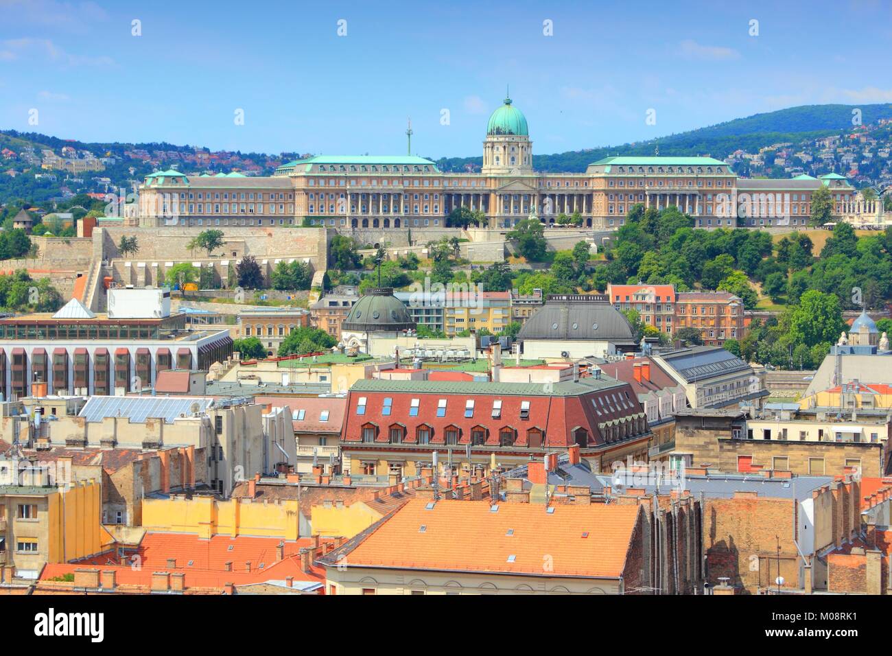 Budapest hungary city skyline castle hi-res stock photography and ...