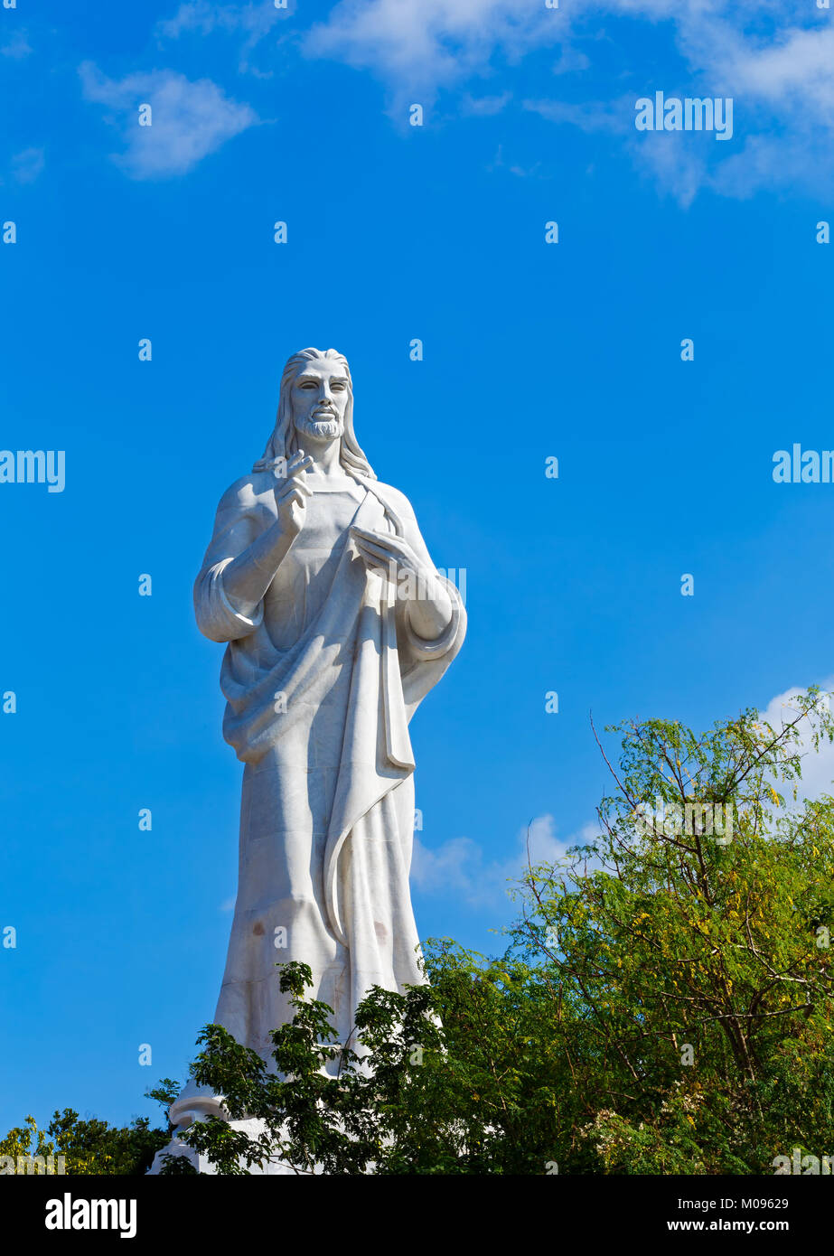 Jesus of Nazareth Statue in Havana Cuba Stock Photo