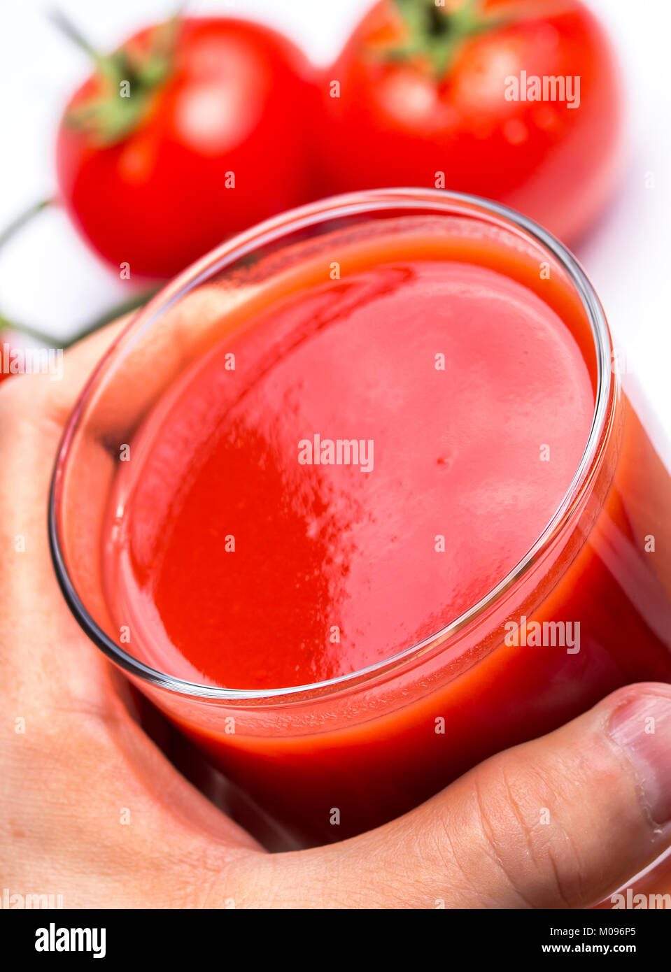 Tomato Vegetable Juice Meaning Drinks Drink And Thirsty Stock Photo Alamy