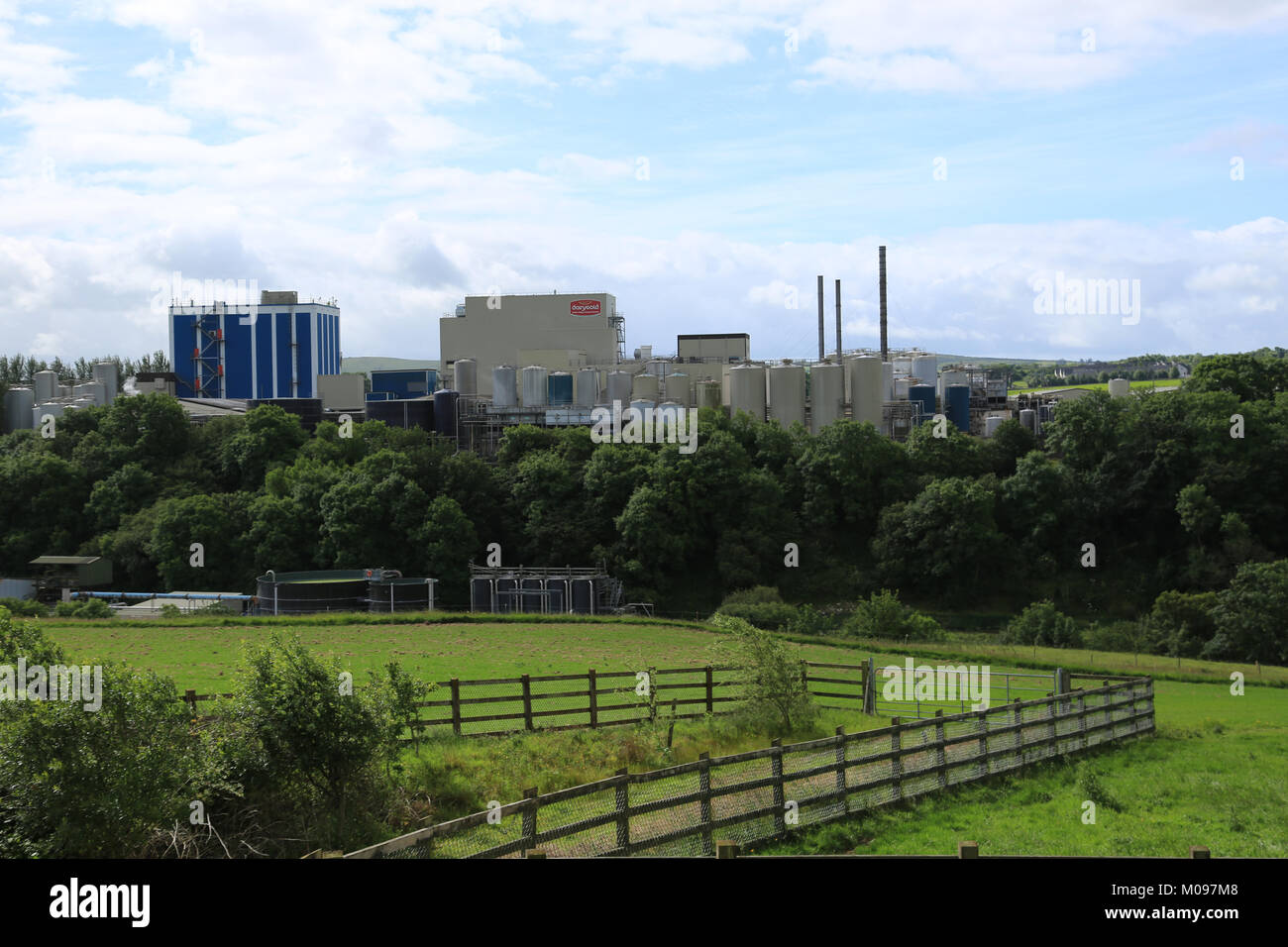 large milk processing plant county cork ireland Stock Photo Alamy