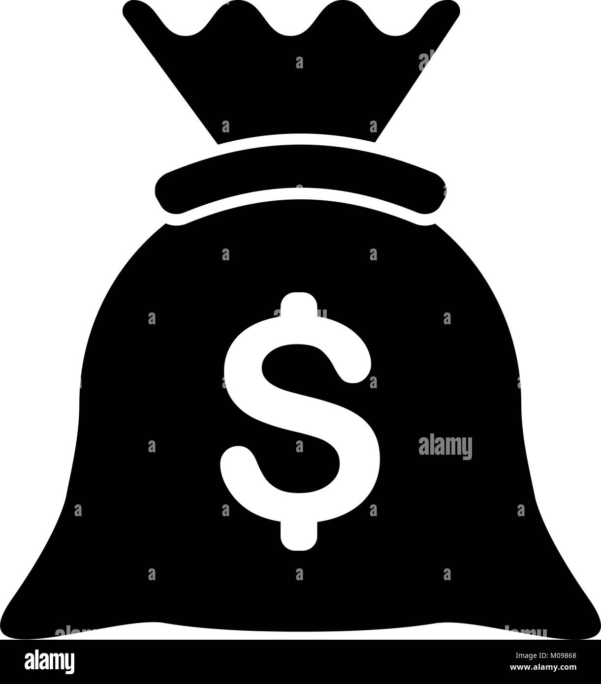 Money bag icon image Stock Vector Image & Art - Alamy