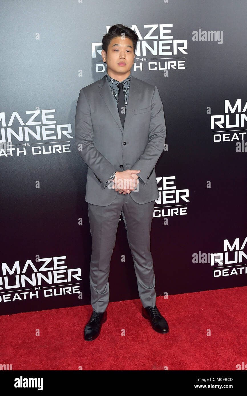 Los Angeles, California, USA. 18th January, 2018. Ki Hong Lee attends ...