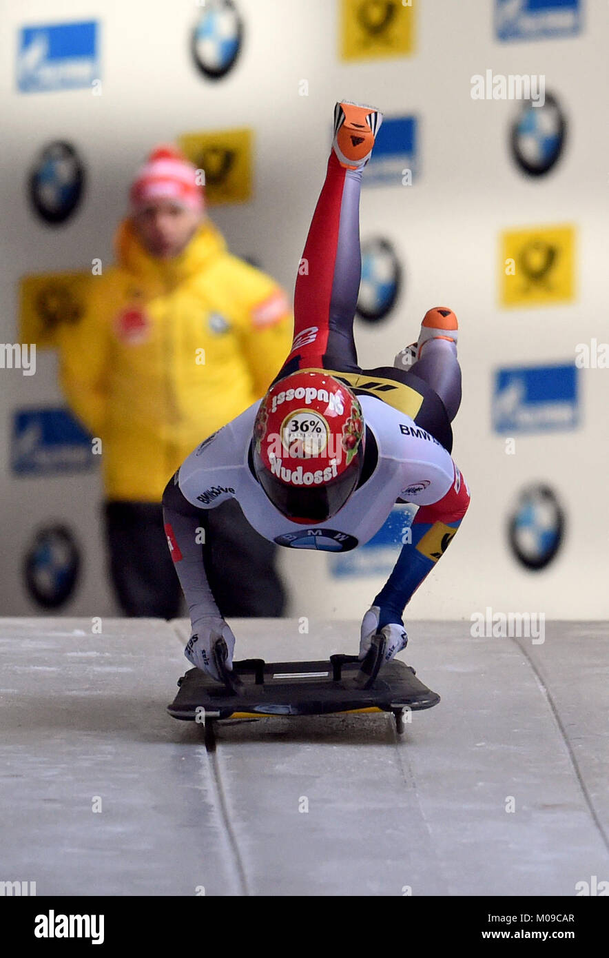 Schoenau/Koenigssee, Germany, 19 January 2018. Anna Fernstaedt from ...