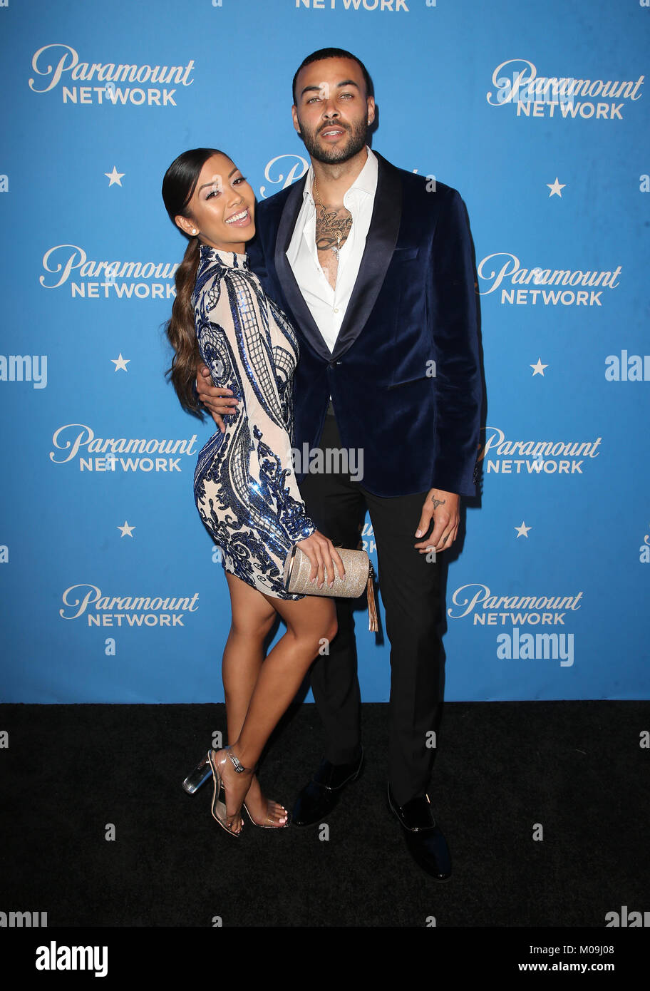 West Hollywood, California, USA. 18th Jan, 2018. Liane V, Don Benjamin