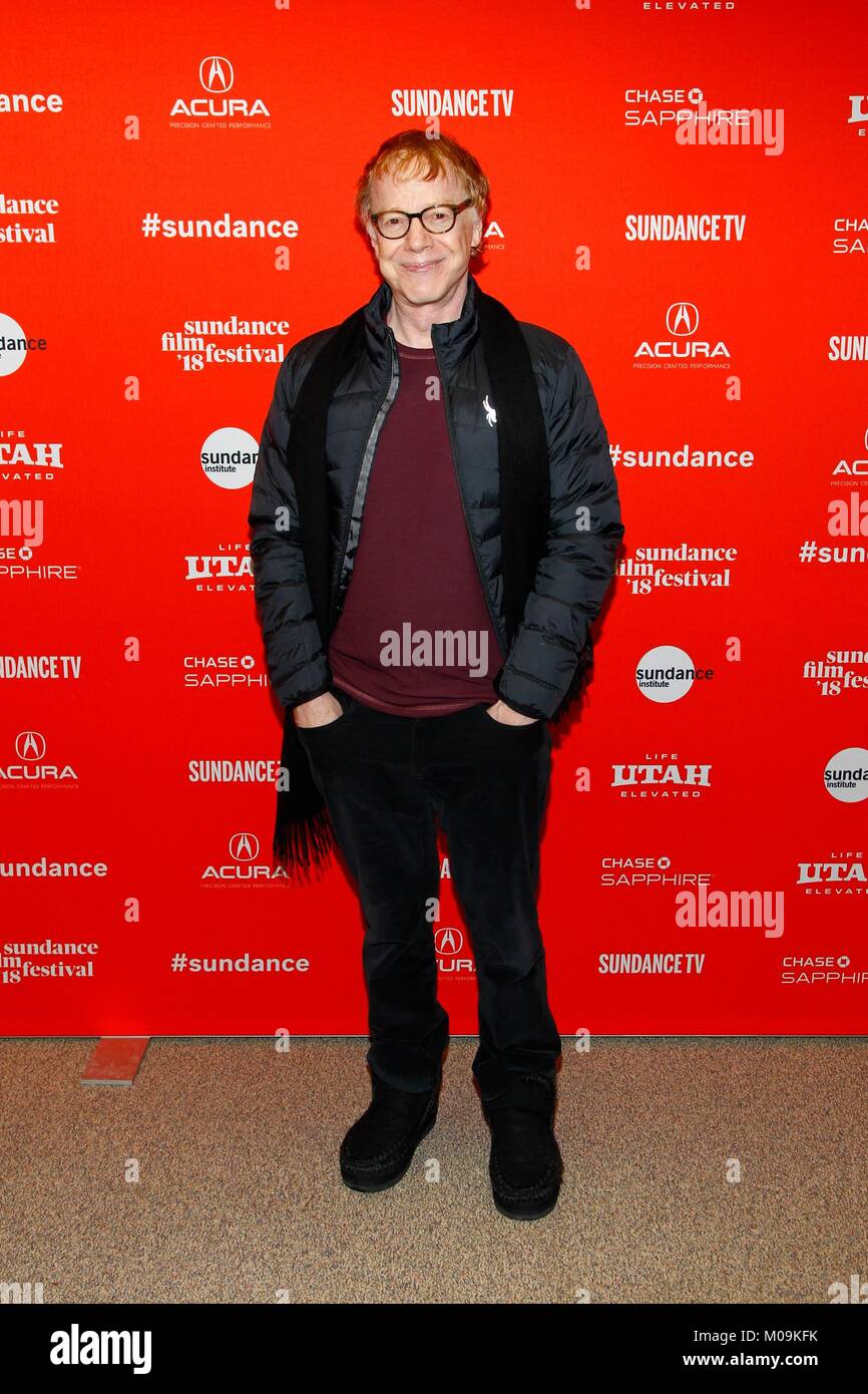 Park City, UT, USA. 19th Jan, 2018. Danny Elfman at arrivals for DON'T WORRY, HE WON'T GET FAR ON FOOT Premiere at Sundance Film Festival 2018, Eccles Theatre, Park City, UT January 19, 2018. Credit: JA/Everett Collection/Alamy Live News Stock Photo