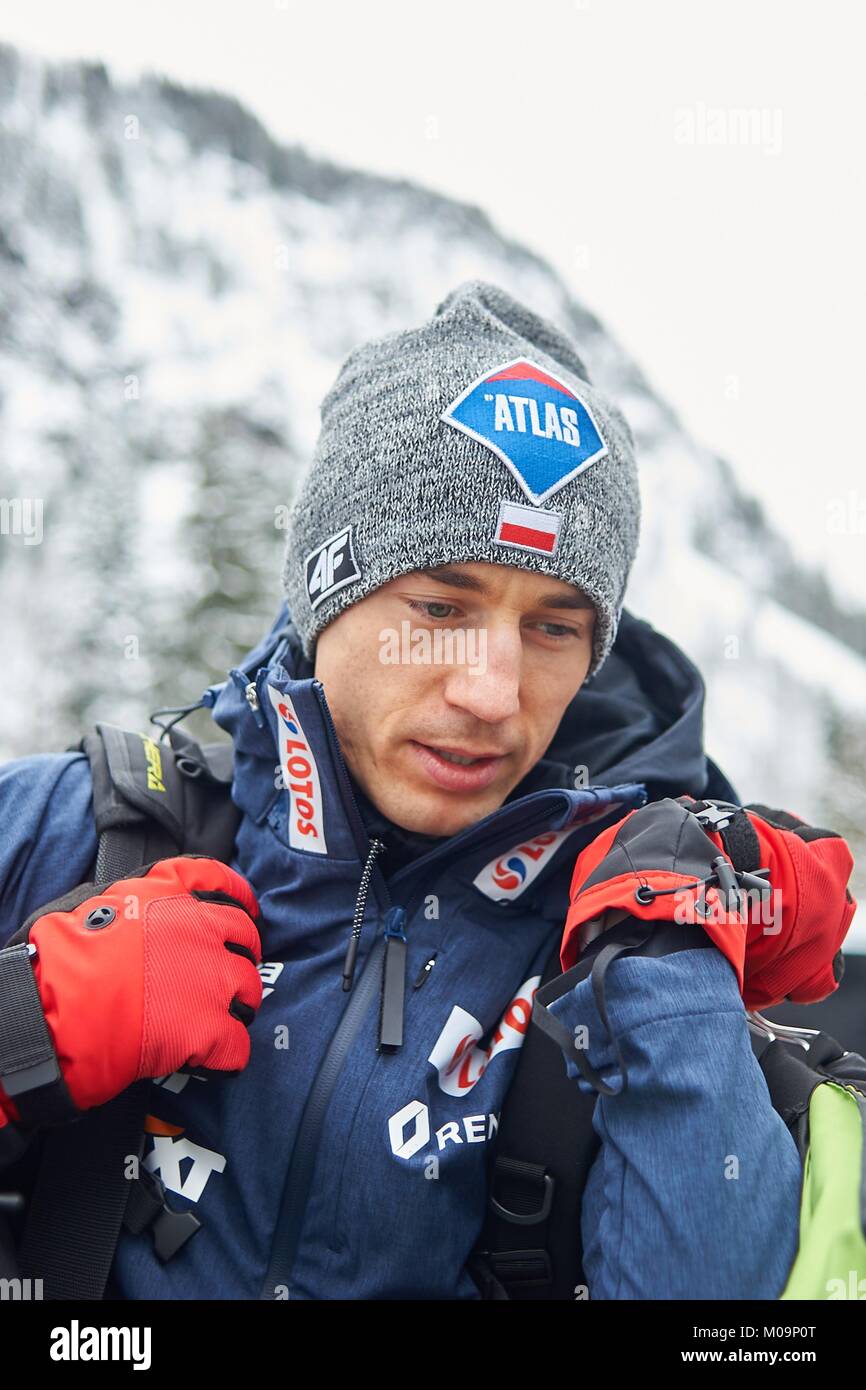 Oberstdorf, Germany. 20th Jan, 2018. FIS Ski Flying World Championships 2018 on January 20, 2018 in Oberstdorf, Germany. In the picture: Kamil Stoch Credit: East News sp. z o.o./Alamy Live News Stock Photo