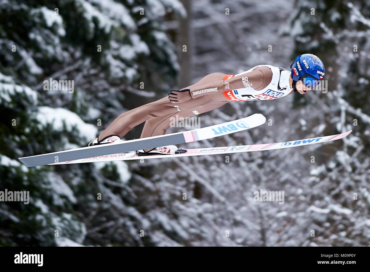 Oberstdorf, Germany. 20th Jan, 2018. FIS Ski Flying World Championships 2018 on January 20, 2018 in Oberstdorf, Germany. In the picture: Maciej Kot Credit: East News sp. z o.o./Alamy Live News Stock Photo