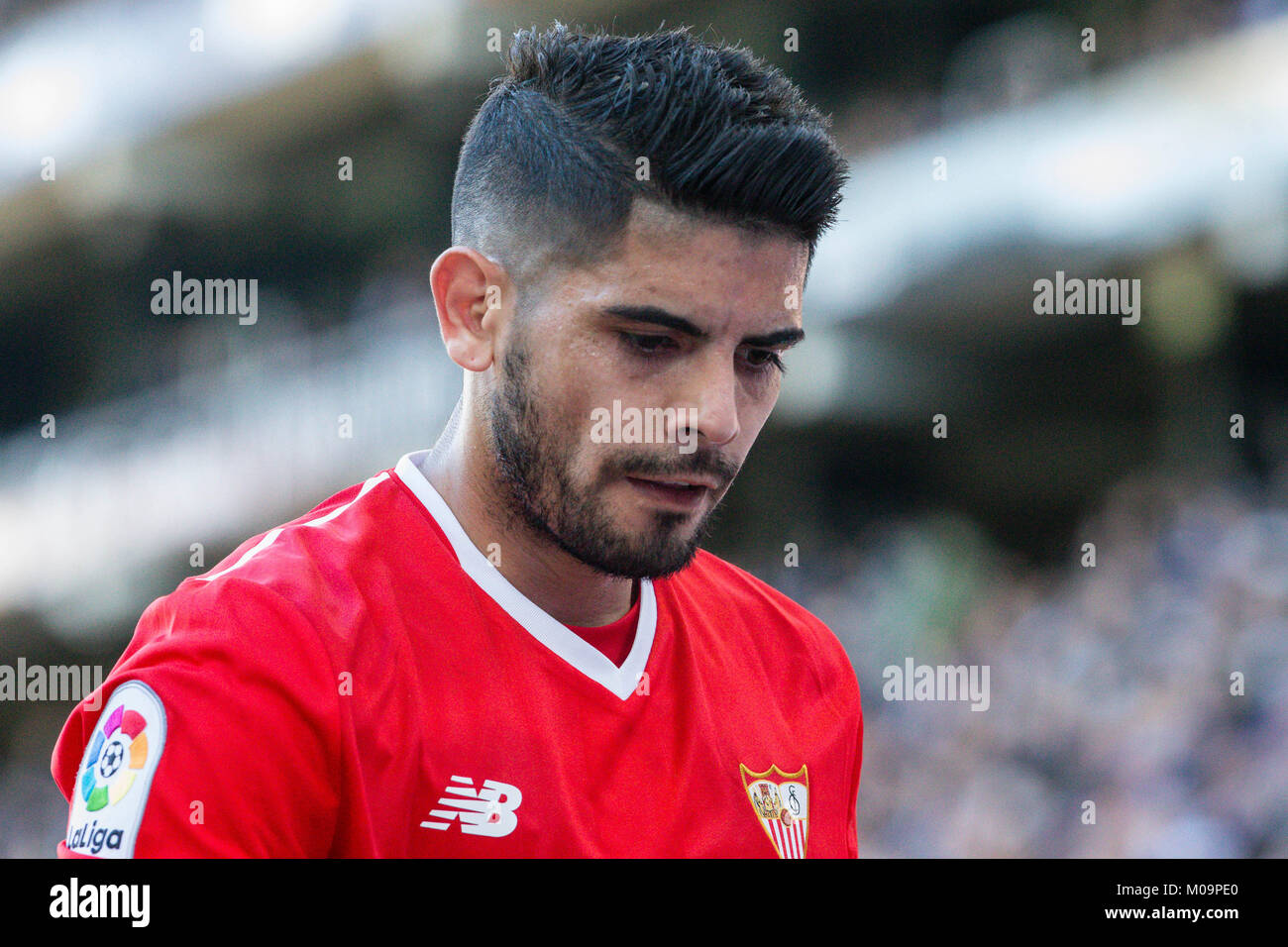 Sevilla cf midfielder ever banega 10 hi-res stock photography and images -  Alamy