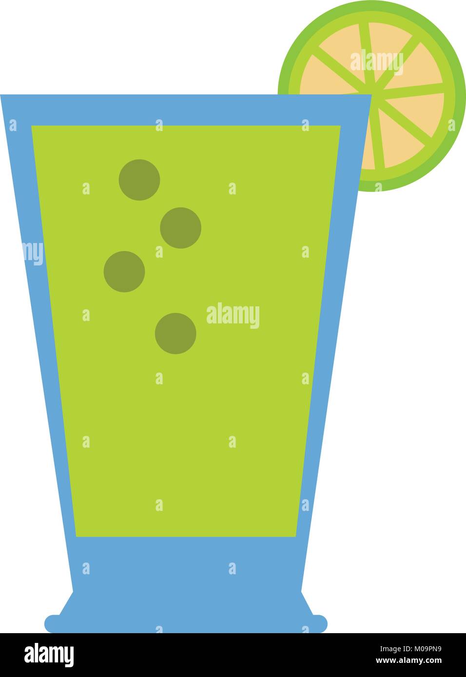Lemonade glass cup Stock Vector Image & Art Alamy