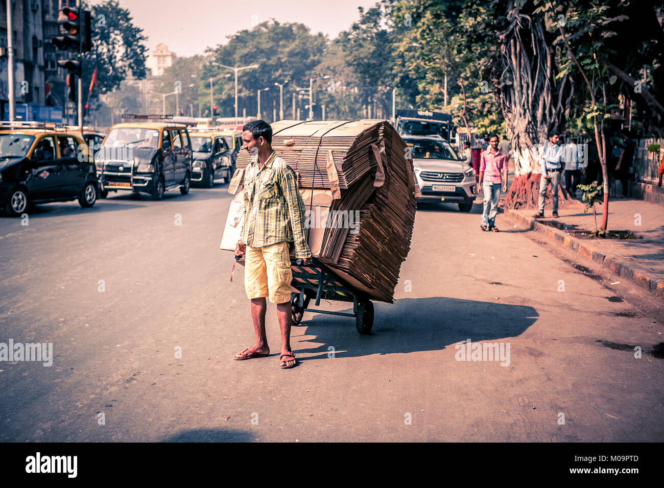 Streets of India Stock Photo